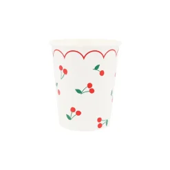 Meri Meri Paper Cups, Cherry - Set of 8