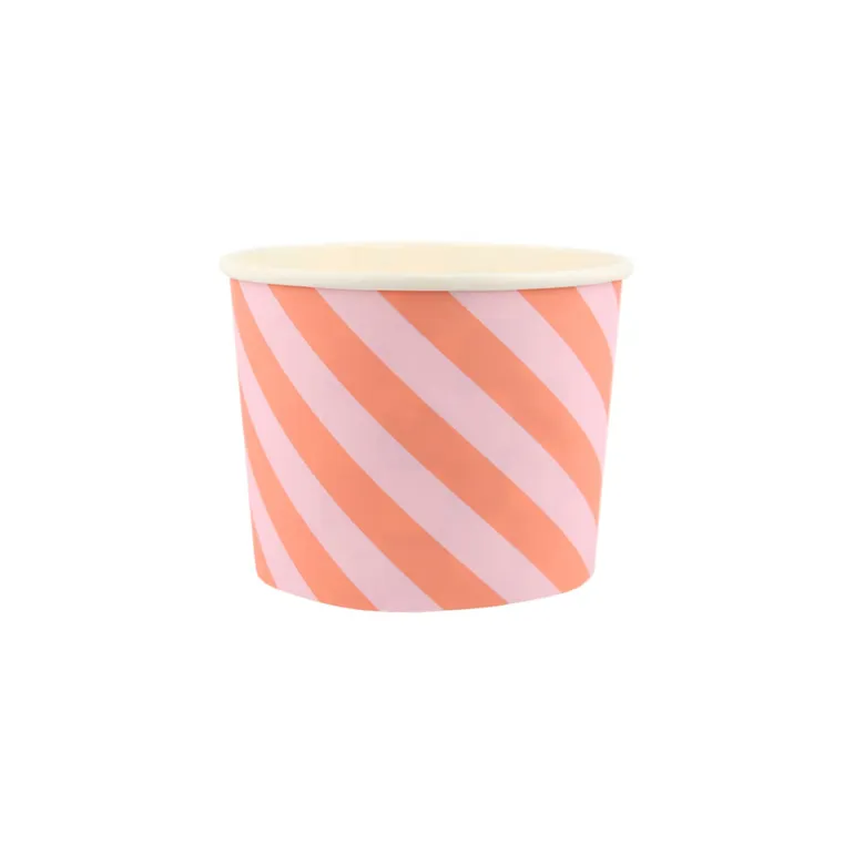 Meri Meri Paper Cups, Ice Cream Cups and Spoons - Set of 12