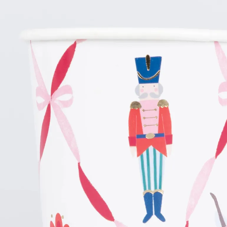 Meri Meri Paper Cups, Nutcracker Ballet – Pack of 8