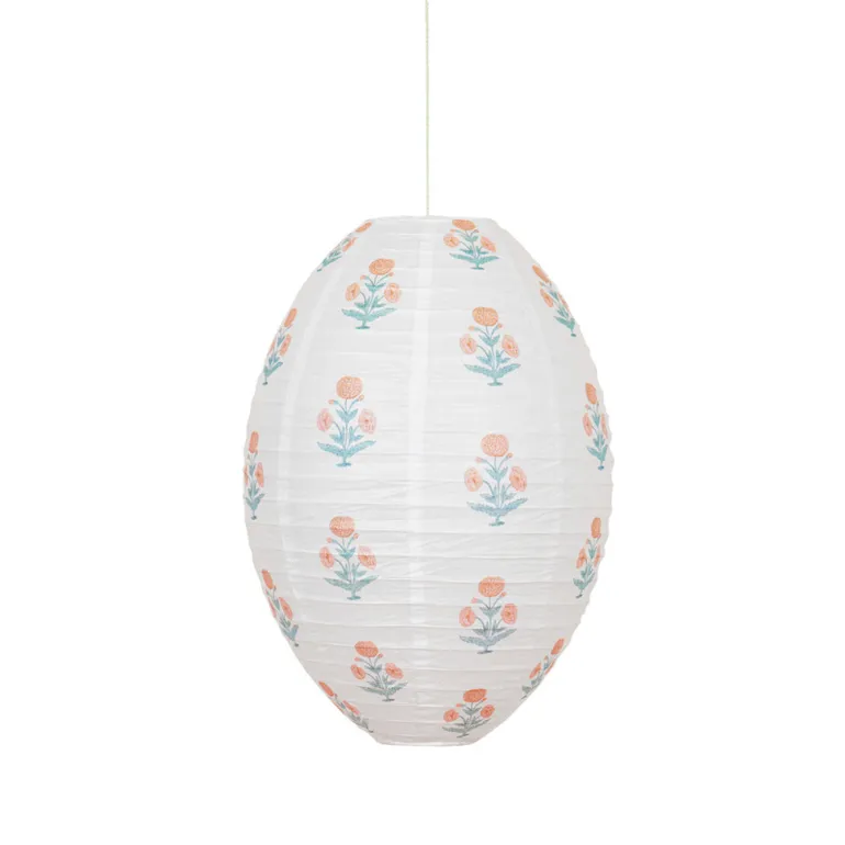 Meri Meri Paper Lanterns in Rice Paper by Molly Mahon, Set of 3 - WITHOUT LIGHT SOURCE