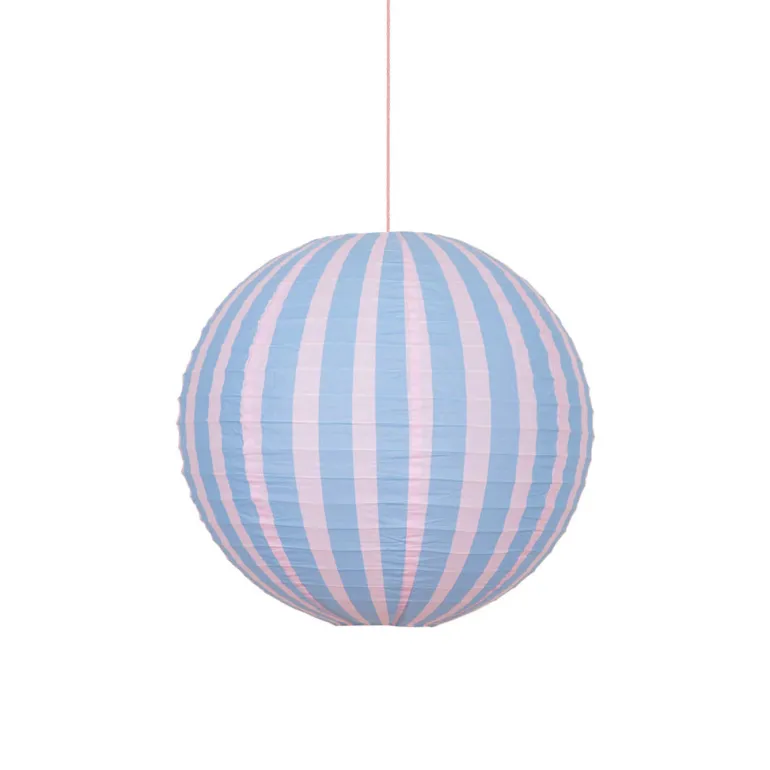 Meri Meri Paper Lanterns, Stripy Design, Set of 3 - WITHOUT LIGHT SOURCE