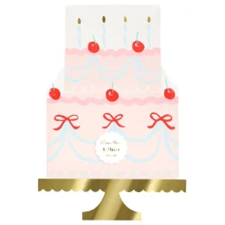 Meri Meri Paper Plates, Fancy Cake - Set of 8