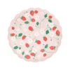 Meri Meri Paper Plates, Size S, Strawberry - Set of 8
