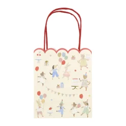 Meri Meri Party Bags, Animal Friends - Set of 8