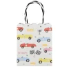 Meri Meri Party Bags, Race Car - Pack of 8