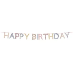 Meri Meri x Liberty Garland, Happy Birthday - 2 m