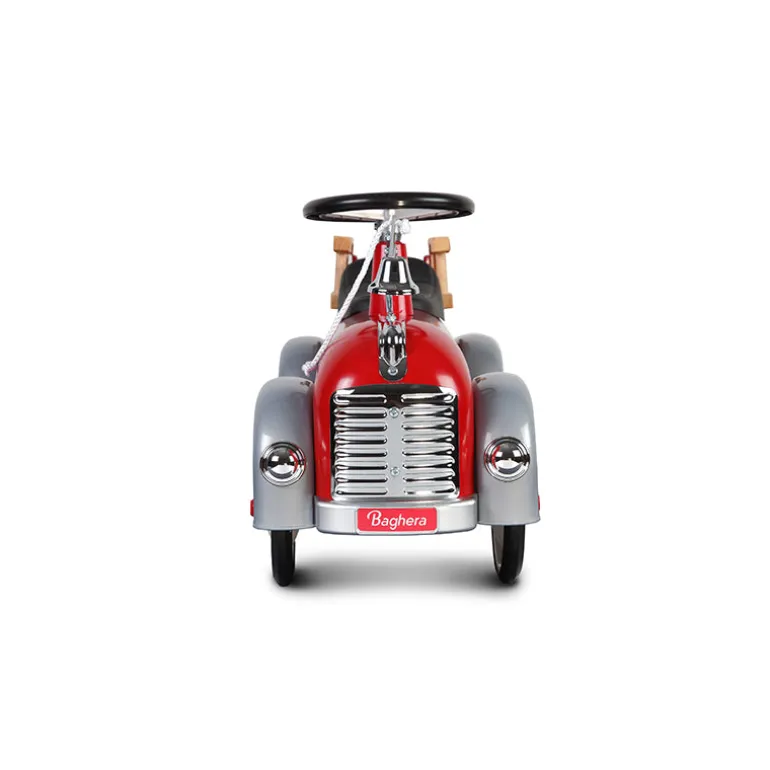 Metal Fire Truck Ride-On Car