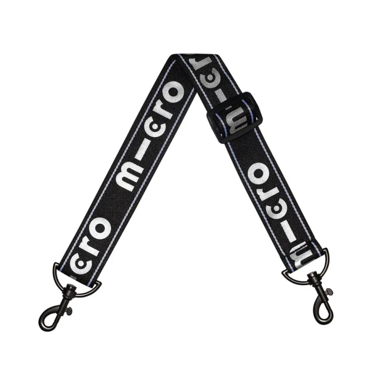 Micro Carry Strap for Scooter, Black Reflective