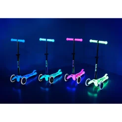 Micro Scooter, Mini Deluxe Glow LED Plus - Glacier Aqua