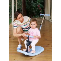 Micro Scooter, Mini Deluxe LED, Rock & Go - Dusty Rose