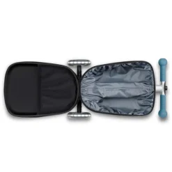 Micro Suitcase and Scooter in One - Junior Patch & Play - Frosty Blue