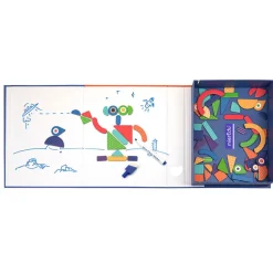 mierEdu Magnetic Playset - Shape and Figure