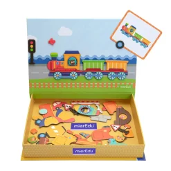 mierEdu, Magnetic Playset – Vehicles