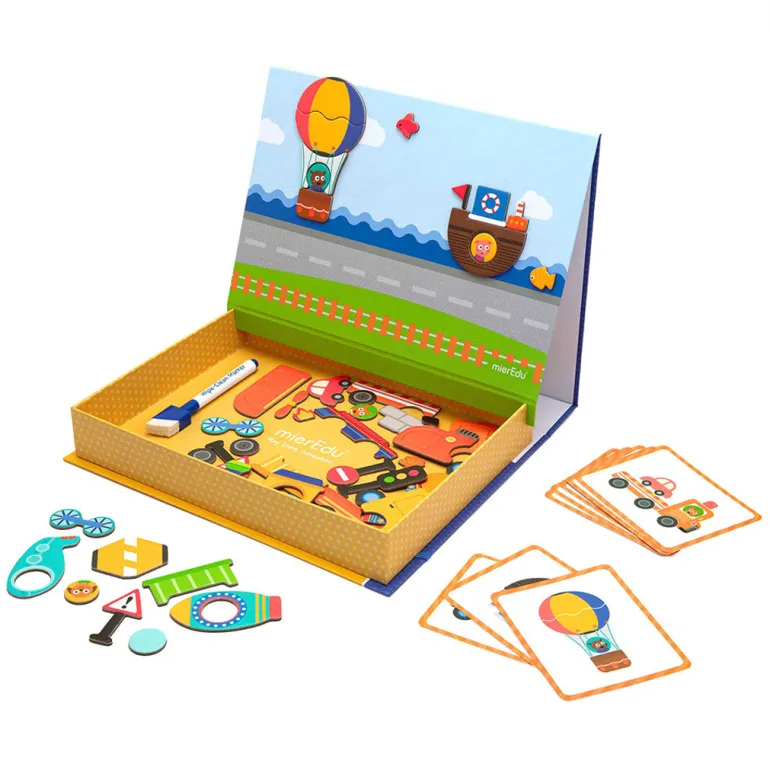 mierEdu, Magnetic Playset – Vehicles