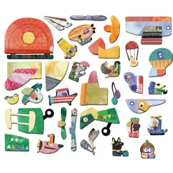 mierEdu Magnetic Travel Set, Airplanes