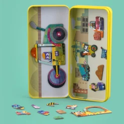 mierEdu, Magnetic Travel Set, Construction Site