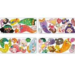 mierEdu Magnetic Travel Set: Dress-Up Figures - Mermaid