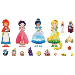 mierEdu, Magnetic Travel Set, Dress-Up Figures - Adventure