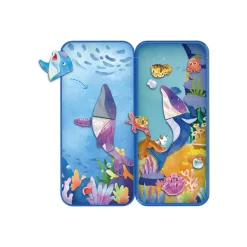 mierEdu Magnetic Travel Set, Ocean Animals