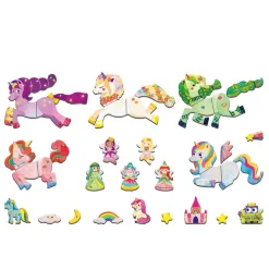 mierEdu, Magnetic Travel Set - Unicorn
