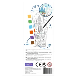 mierEdu, Watercolor Painting Booklet - Globetrotter