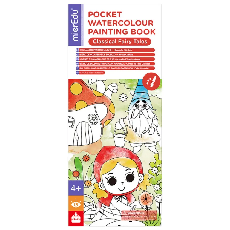 mierEdu Watercolor Painting Book – Fairytales