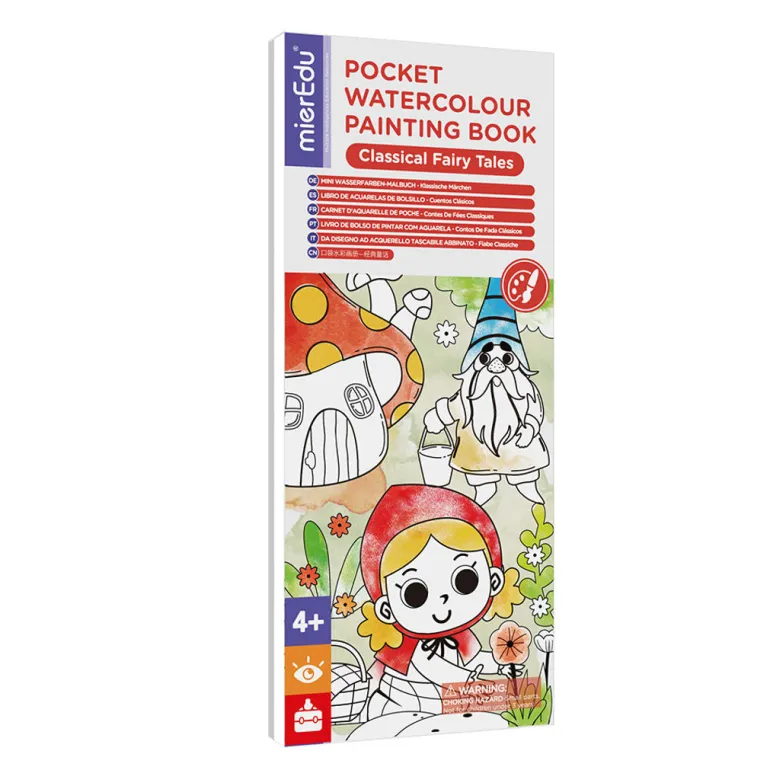 mierEdu Watercolor Painting Book – Fairytales
