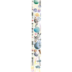 Mimi Lou Wall Sticker, Height Chart - Space