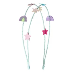 Mimi & Lula Double Headband, Rainbow and Star My Little Unicorn