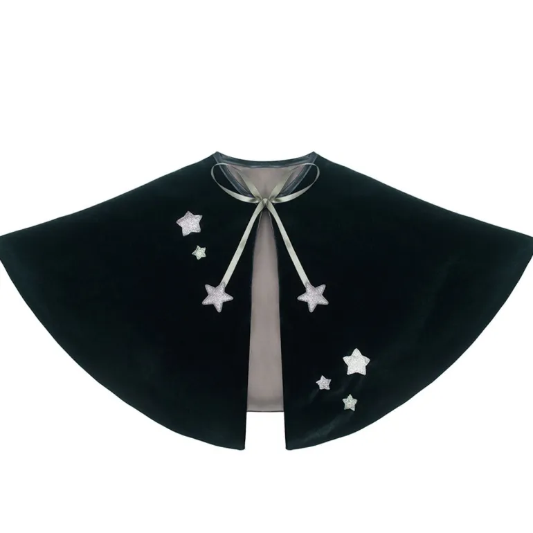 Mimi & Lula, Gertrude Witch Halloween Cape – Black