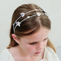 Mimi & Lula Hair Accessories, Double Headband - Unicorn Celeste