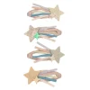 Mimi & Lula Hair Accessories, 4 Hair Clips - Star Trail Celeste