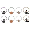 Mimi & Lula Hair Accessories, 8 Hair Ties - Mini Halloween