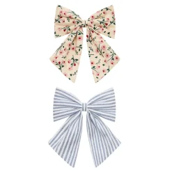 Mimi & Lula 2 Hair Bows, Mon Cheri