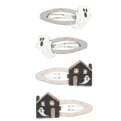 Mimi & Lula - 4 Hair Clips - Haunted House Halloween
