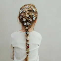 Mimi & Lula 8 Hair Clips, Mini Angel Christmas