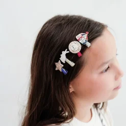 Mimi & Lula - 8 Hair Clips - Mini Circus
