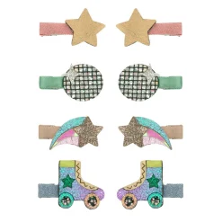 Mimi & Lula - 8 Hair Clips - Mini Disco Diva Dancing Queen