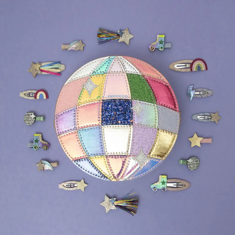 Mimi & Lula - 8 Hair Clips - Mini Disco Diva Dancing Queen