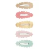 Mimi & Lula 5 Hair Clips, Mini Scalloped Edge My Little Unicorn