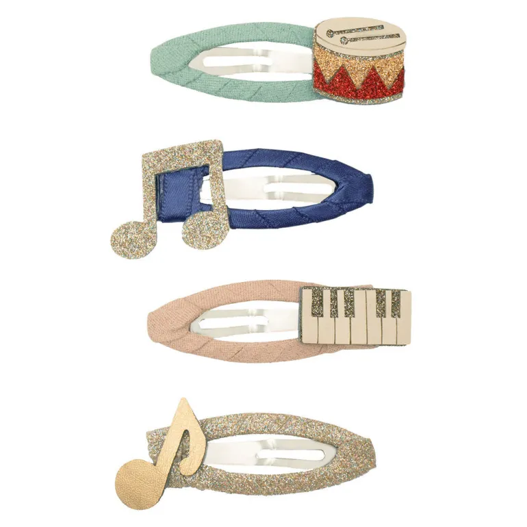 Mimi & Lula - 4 Hair Clips - Music Circus