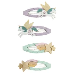 Mimi & Lula 4 Hair Clips, My Little Unicorn
