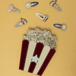 Mimi & Lula - 4 Hair Clips - Popcorn Circus