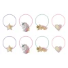 Mimi & Lula 8 Hair Elastics, Mini Dreamy My Little Unicorn