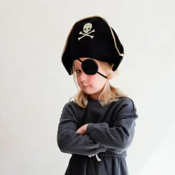 Mimi & Lula Pirate Hat and Eye Patch