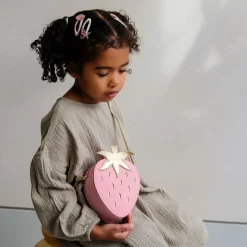 Mimi & Lula Shoulder Bag, Mini Strawberry Spring on the Farm