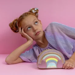 Mimi & Lula Shoulder Bag, Rainbow My Little Unicorn
