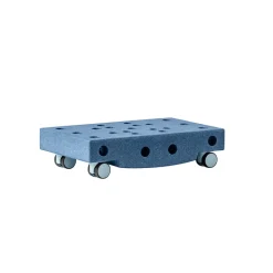 Modu Rullebræt, Foam Activity Toy, 5 Pieces – Deep Blue/Sky Blue