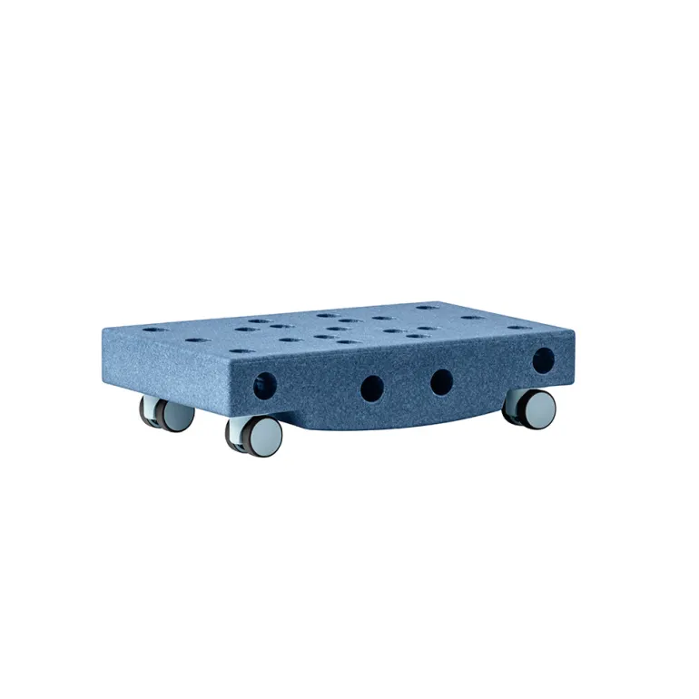 Modu Rullebræt, Foam Activity Toy, 5 Pieces – Deep Blue/Sky Blue