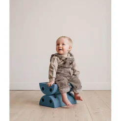 Modu Stool, Children's Stool, Foam Activity Furniture - Deep Blue